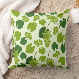 Grafieken en het Patroon van de Bladeren van de Gr Kussen