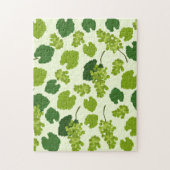 Grafieken en het Patroon van de Bladeren van de Gr Legpuzzel (Verticaal)