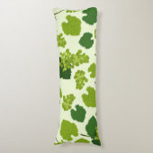 Grafieken en het Patroon van de Bladeren van de Gr Lichaamskussen (Voorkant Verticaal)