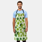 Grafieken en het Patroon van de Bladeren van de Gr Schort (Gedragen)