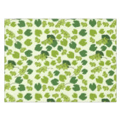 Grafieken en het Patroon van de Bladeren van de Gr Tafelkleed (Voorkant (Horizontaal))