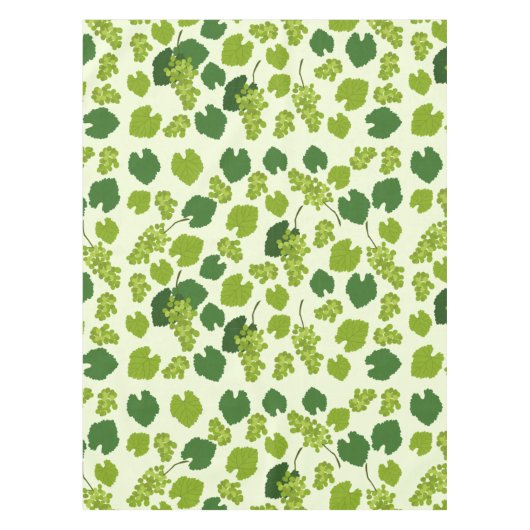 Grafieken en het Patroon van de Bladeren van de Gr Tafelkleed (Voorkant)