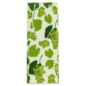 Grafieken en het Patroon van de Bladeren van de Gr Wijn Cadeautas (Achterkant)