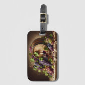 Grafieken en wijnstilstand bagagelabel (Voorkant (verticaal))