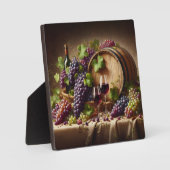 Grafieken en wijnstilstand fotoplaat (Voorkant)