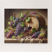 Grafieken en wijnstilstand legpuzzel (Horizontaal)