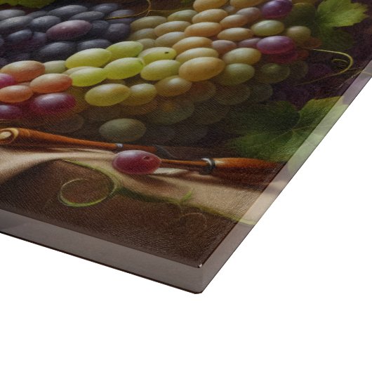 Grafieken en wijnstilstand snijplank (Hoek)