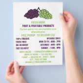 Grafieken, Greengrocers Adverteren Flyer (Hand)