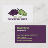 Grafieken, Greengrocers Visitekaartje (Voorkant / Achterkant)