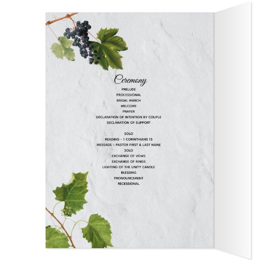 Grafieken Grieks bruiloft (Binnen (Links))