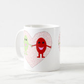 Grafieken in de Mok Liefde (Voorkant links)