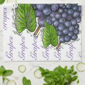 Grafieken keukenhanddoeken (Gevouwen)