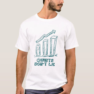 Grafieken liegen niet t-shirt