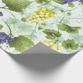 Grafieken met handgetekende zomerfruitpatroon op M Cadeaupapier (Hoek)