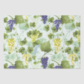 Grafieken met handgetekende zomerfruitpatroon op M Tissuepapier (Voorkant)