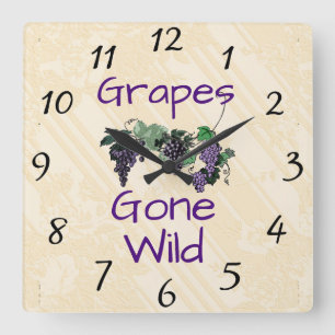 Grafieken met Wilde Wandklok