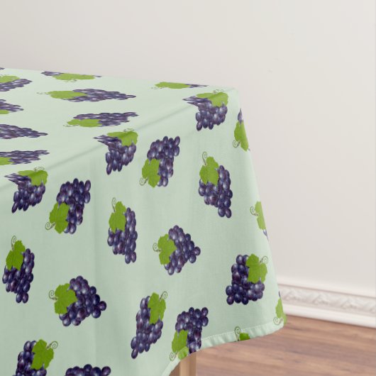 Grafieken op Light Laurel Green Tafelkleed (Voorbeeld)