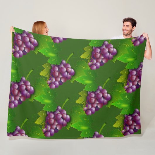 Grafieken op vlinderbank fleece deken (In situ)