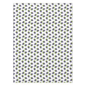 Grafieken op witte tablet tafelkleed (Voorkant)