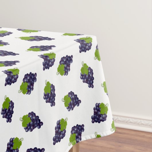 Grafieken op witte tablet tafelkleed (Voorbeeld)