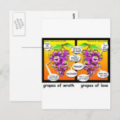 Grafieken van Wrath, Love & War Funny Gifts & T -  Briefkaart (Voorkant / Achterkant)