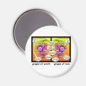 Grafieken van Wrath, Love & War Funny Gifts & T -  Magneet (Voorkant / Achterkant)