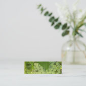 Grafiekkaart Mini Visitekaartje (Staand voorkant)