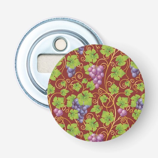 Grafiekpatroon Button Flesopener (Voorkant)