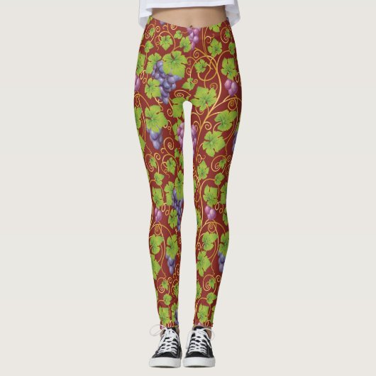Grafiekpatroon Leggings (Voorkant)