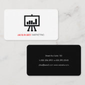 Grafiekpictogram Visitekaartje (Voorkant / Achterkant)