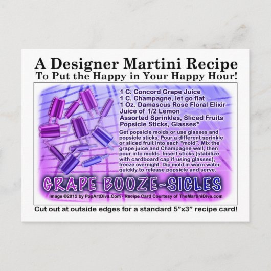 Grafiekstokken Briefkaart ontvangen (Voorkant)