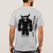 Grafiekwerk.  Vraag me hoe. T-shirt (Achterkant)