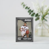 Grafiet Basketbal Trading Kaart, B-Baller geschenk Contactkaartje (Staand voorkant)