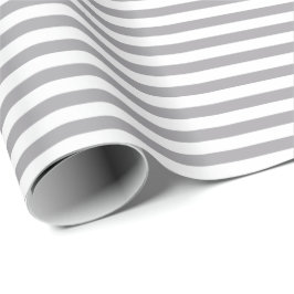 Grafiet | white stripe wrapping paper cadeaupapier