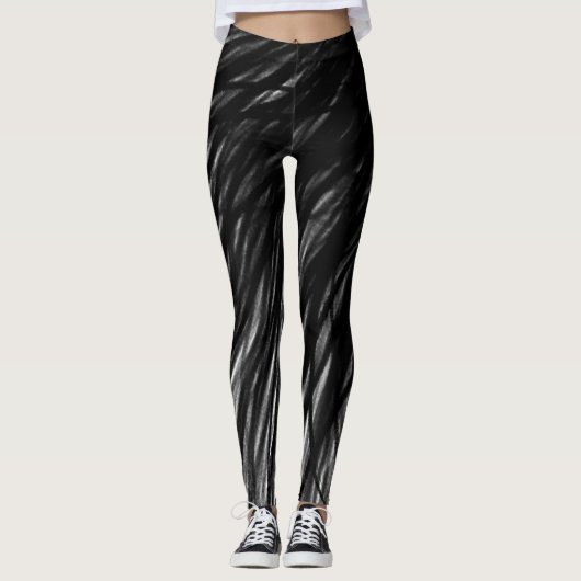 Grafietlijnen - Leggings (Voorkant)