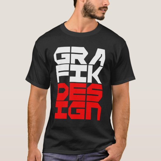 Grafik Design T-shirt (Voorkant)