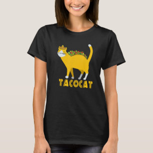 Grafisch 365 Tacocat Taco Cat Thee Tacos Mexicaans T-shirt