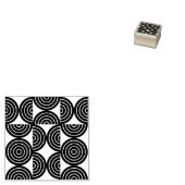Grafisch abstract patroon rubberstempel (Gestempeld)