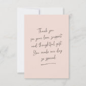 Grafisch afwas Dank je wel de foto van het bericht Bedankkaart (Voorkant)