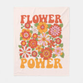 Grafisch aggregaat van de Groovy-ventilator Fleece Deken (Voorkant)