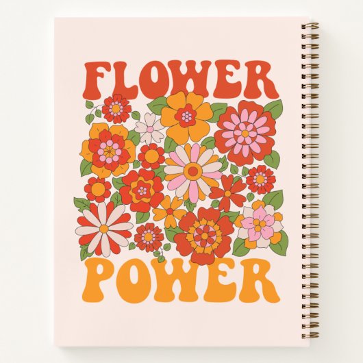 Grafisch aggregaat van de Groovy-ventilator Notitieboek (Achterkant)