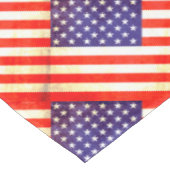Grafisch  Amerikaanse vlag tafelkleed (Gekanteld)