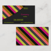 Grafisch artistiek modern Visitekaartje (Voorkant / Achterkant)