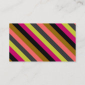 Grafisch artistiek modern Visitekaartje (Achterkant)