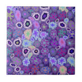 Grafisch bewustzijn Millefiori Tegeltje (Voorkant)