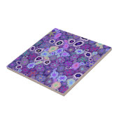 Grafisch bewustzijn Millefiori Tegeltje (Zijkant)