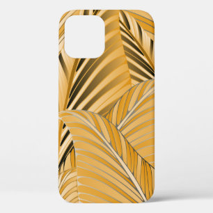 grafisch blad exotische bladeren naadloos patroon Case-Mate iPhone case