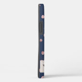 Grafisch blauw, Confetti, koele smeltassen Case-Mate iPhone Case (Achterkant / Rechts)