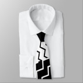 Grafisch blauw stropdas (Gebonden)