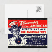 grafisch Briefkaart (Voorkant / Achterkant)